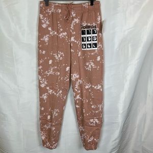 Rose Tie-Dye Polaroid Joggers - US Size M